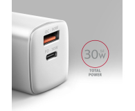 Axagon ACU-PQ30W, Sil 30W, 2x port, PD3.0/PPS/QC4+/SFC/AFC/Apple - 1353460 - zdjęcie 2